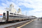 Amtrak Silver Meteor Train # 97 does its station work in Orlando